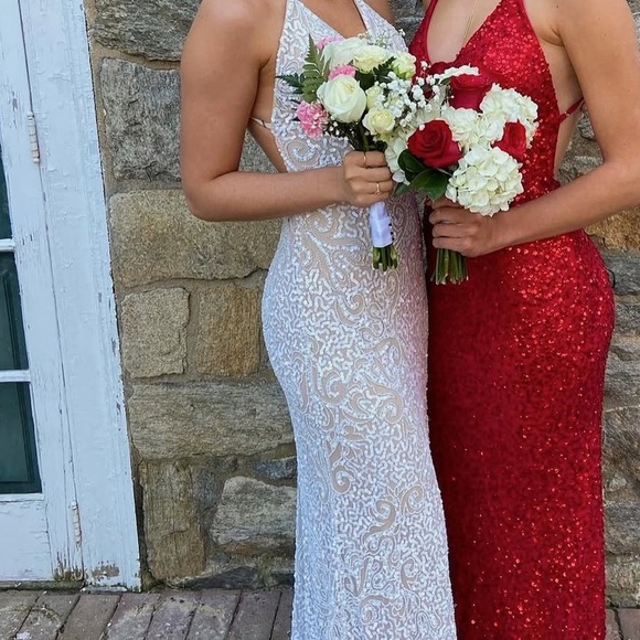 Dresses & Skirts - Elegant White Evening Gown